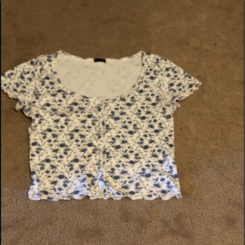 Flowers brandy zelly top